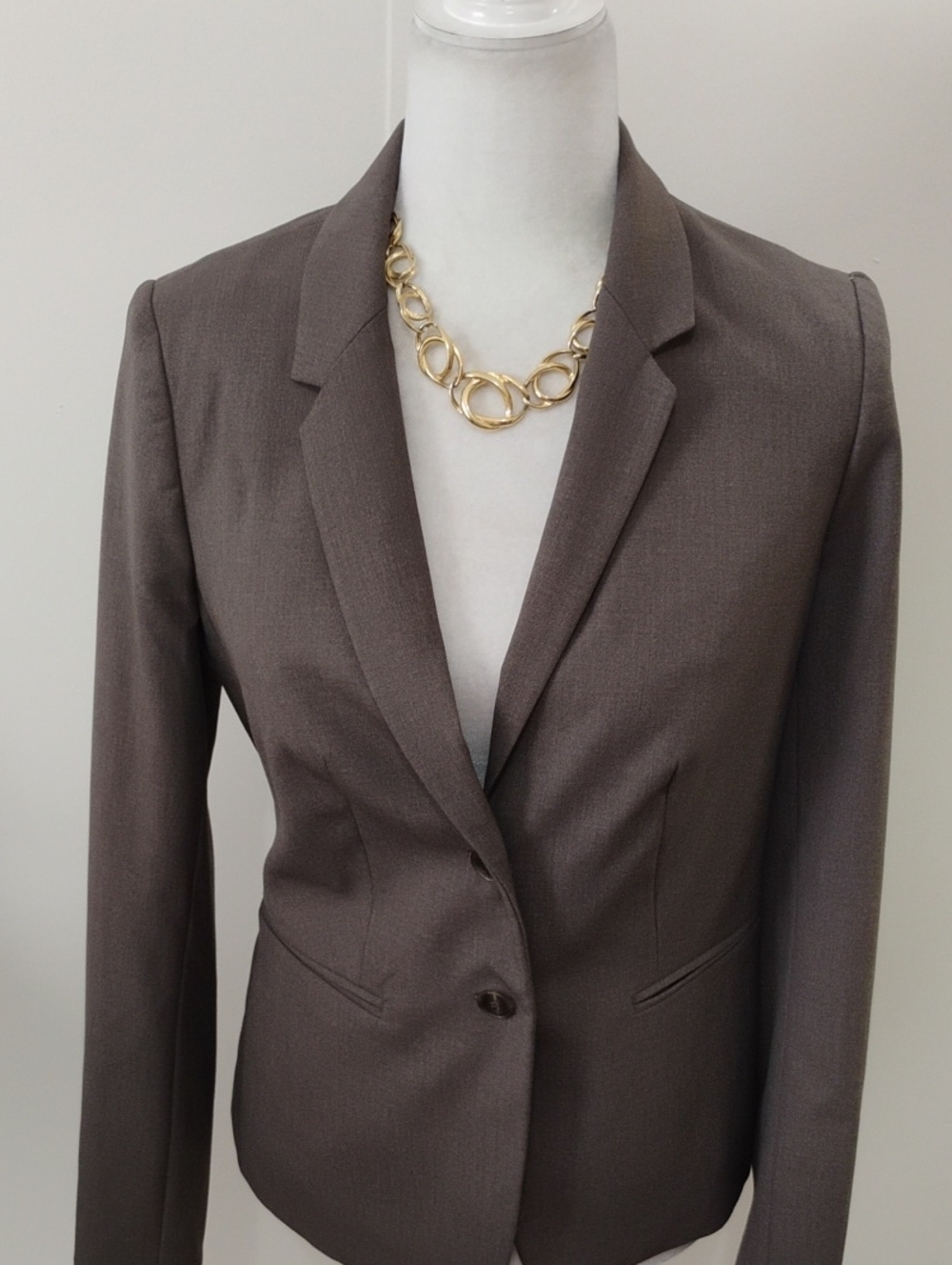 The Limited Taupe Single-Button Women's Blazer